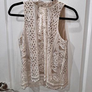 Love Fire Lace Blouse